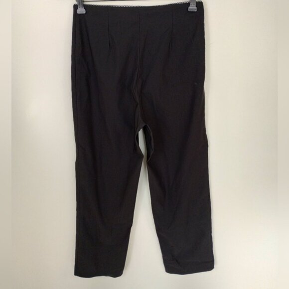 Joseph Ribkoff Casual Mid Rise Straight Leg Pants Black Size 8 - Picture 13 of 14